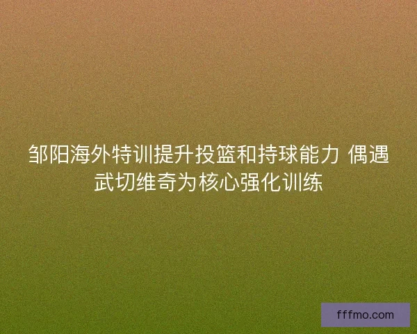 邹阳海外特训提升投篮和持球能力 偶遇武切维奇为核心强化训练